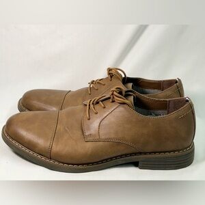 Saddlebred dark tan oxfords